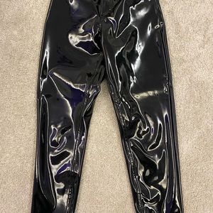 Top shop Jamie vinyl pant